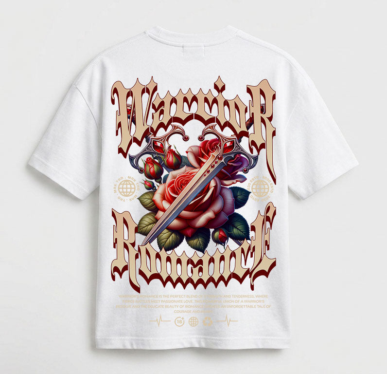 Warrior romance oversized T-shirt