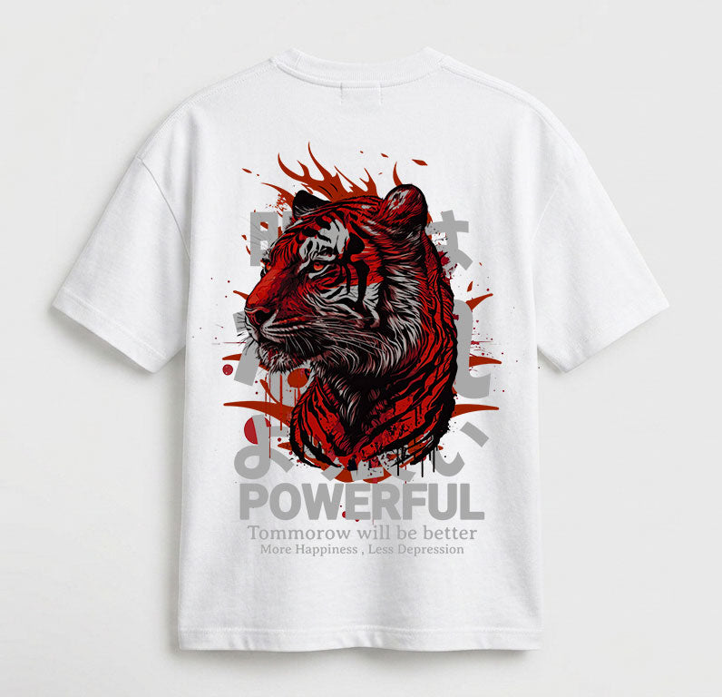 Powerful overaized T-shirt