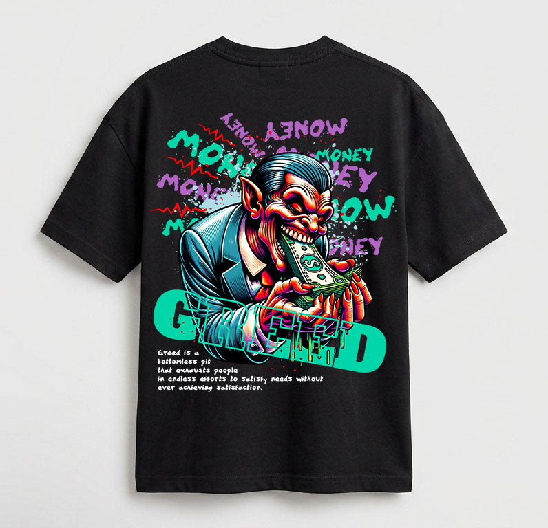 Greed oversized t-shirt