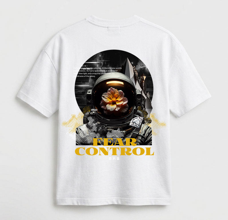 Fear control oversized T-shirt