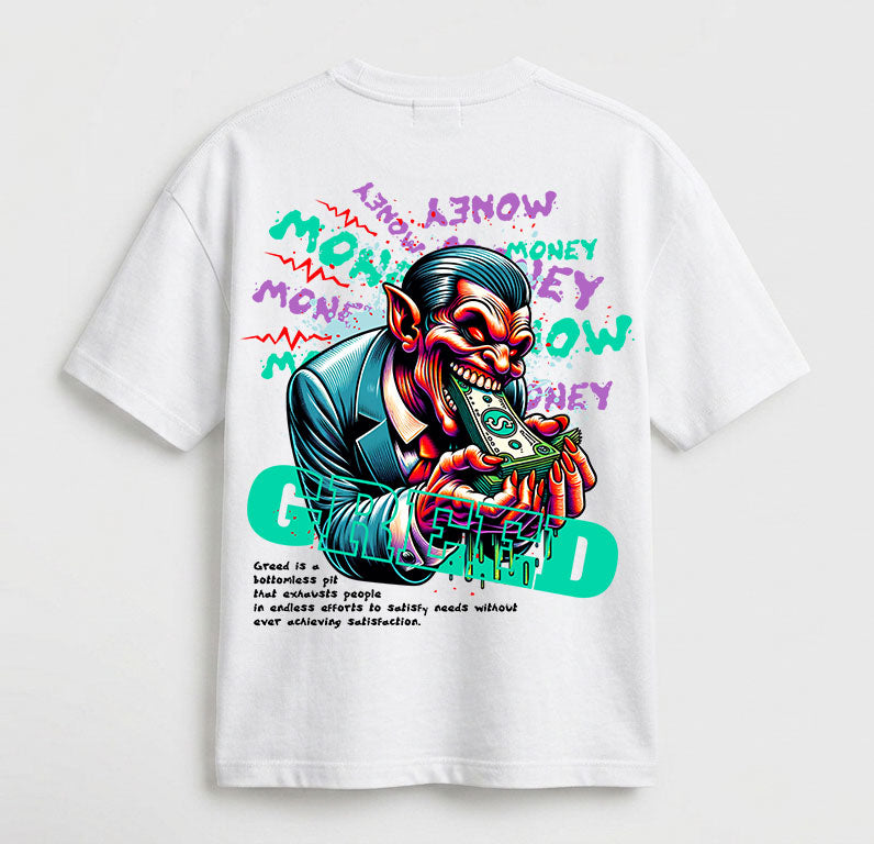 Greed oversized t-shirt