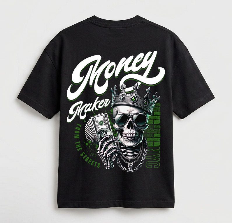 Money maker oversized T-shirt