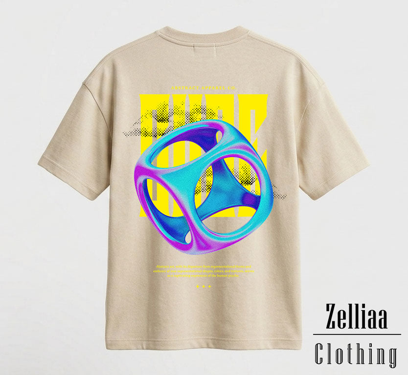 Abstract Oversized T-shirt
