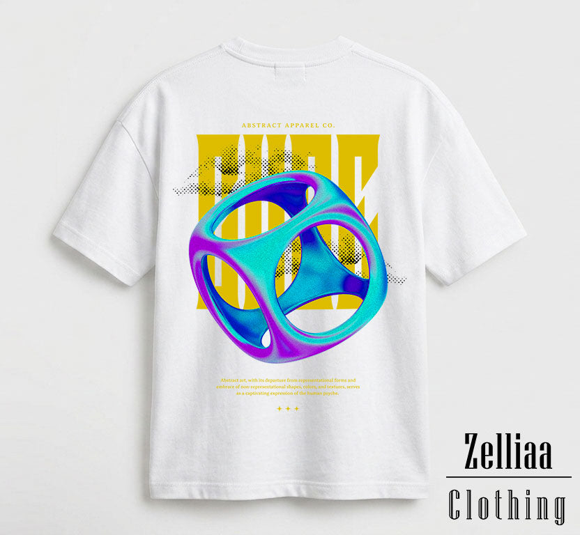 Abstract Oversized T-shirt