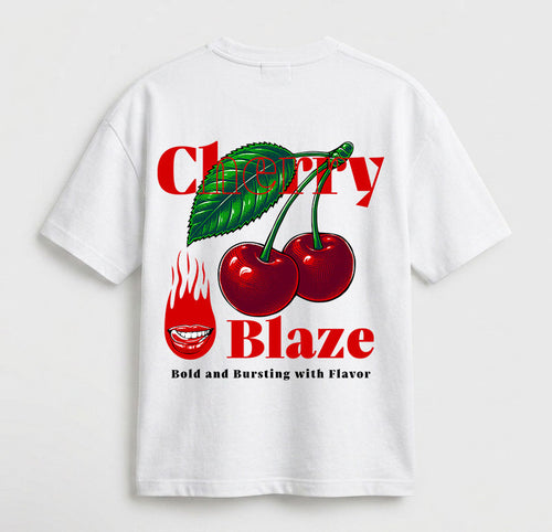 Cherry blaze oversized t-shirt
