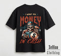 Money in cash Oversized T-shirt